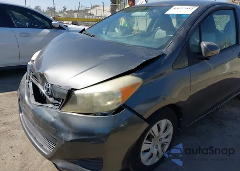 2012 Toyota Yaris Le из США, поврежденный, VIN JTDJTUD30CD522633